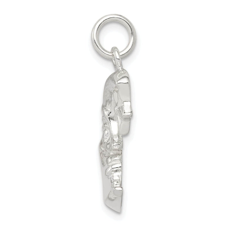 Lovely Rita's Pendants & Charms Solid Sterling Silver Moon Star Charm Pendant