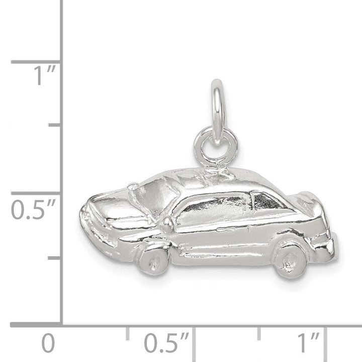 Lovely Rita's Pendants & Charms Solid Sterling Silver Polish Car Charm Pendant