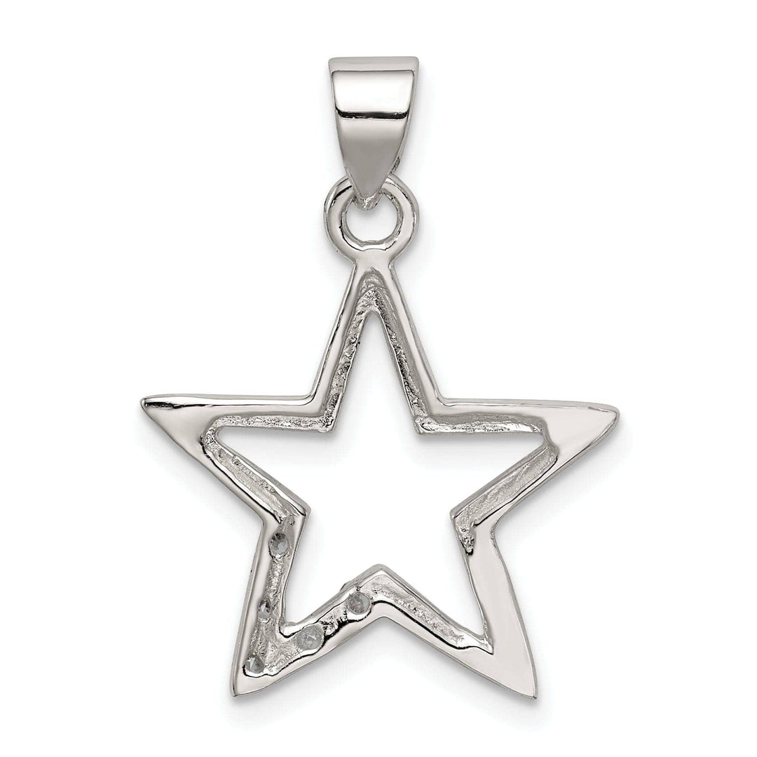 Lovely Rita's Pendants & Charms Solid Sterling Silver Polish Finish Star Charm
