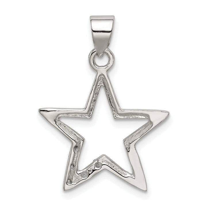 Lovely Rita's Pendants & Charms Solid Sterling Silver Polish Finish Star Charm