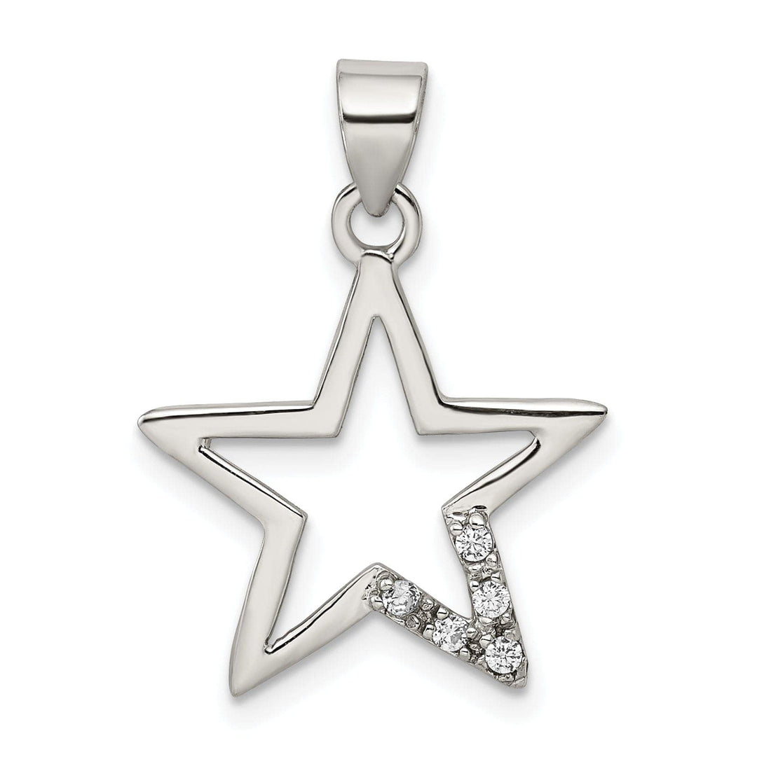 Lovely Rita's Pendants & Charms Solid Sterling Silver Polish Finish Star Charm