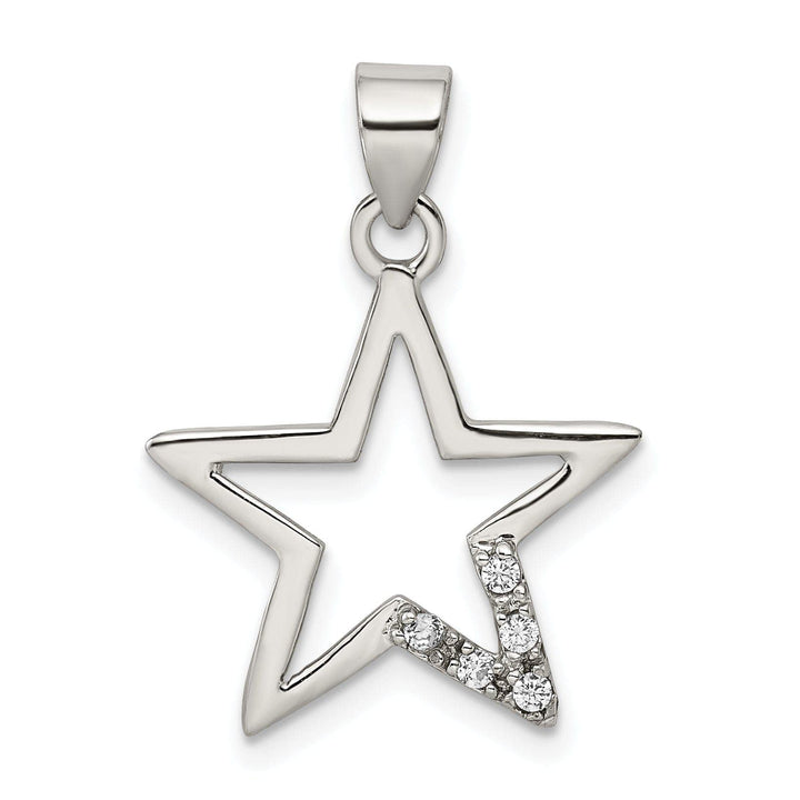 Lovely Rita's Pendants & Charms Solid Sterling Silver Polish Finish Star Charm