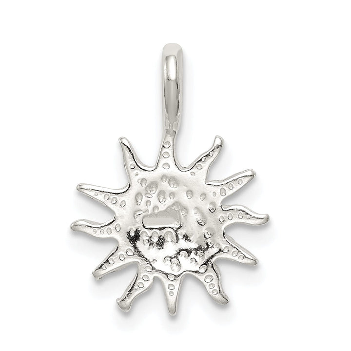 Lovely Rita's Pendants & Charms Solid Sterling Silver Polish Sun Charm Pendant