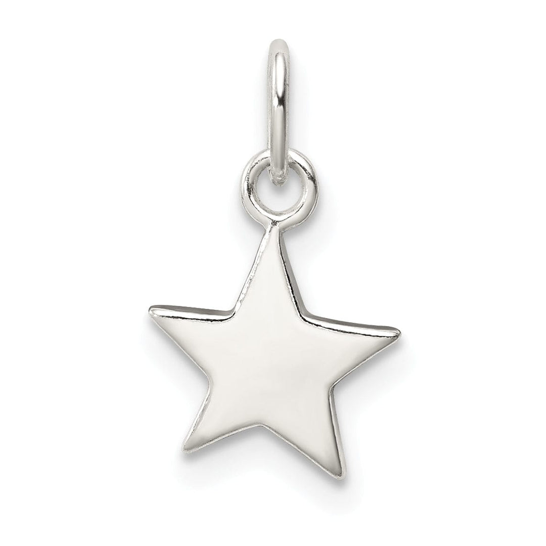 Lovely Rita's Pendants & Charms Solid Sterling Silver Star Charm Pendant