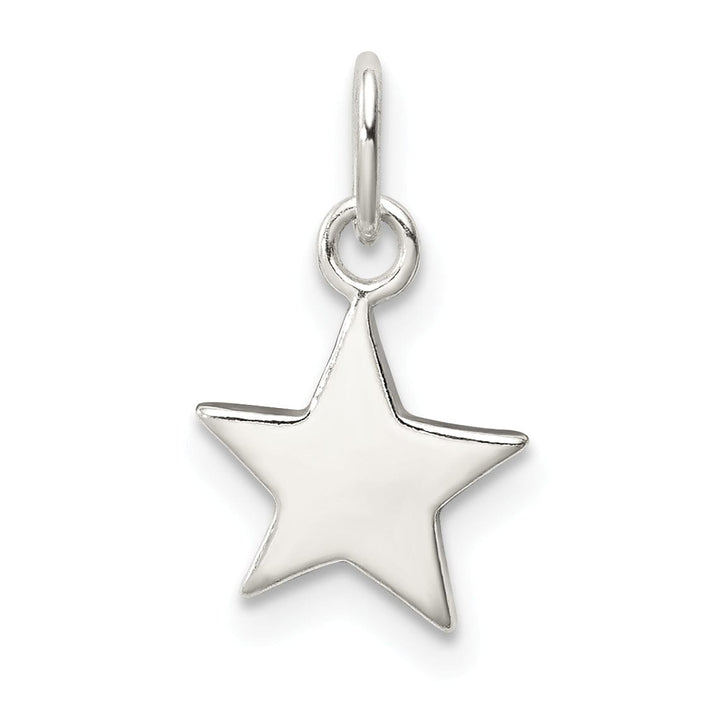 Lovely Rita's Pendants & Charms Solid Sterling Silver Star Charm Pendant