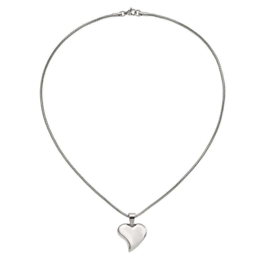 Chisel Pendants & Charms Stainless Steel Heart Pendant Necklace