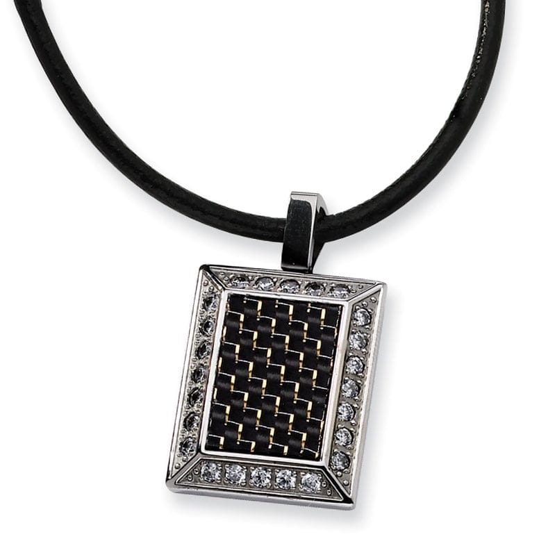 Chisel Pendants & Charms Stainless Steel Pendant Necklace