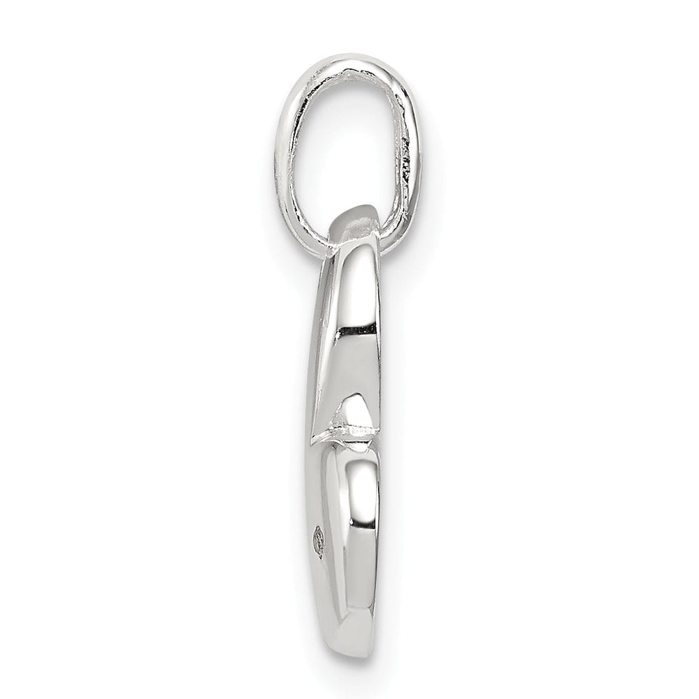 Lovely Rita's Pendants & Charms Sterling Silver 0.05 ct Diamond Heart Pendant