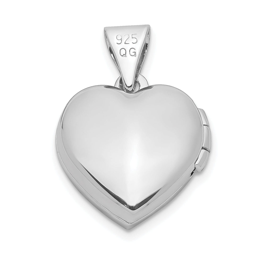 Lovely Rita's Pendants & Charms Sterling Silver 13mm Heart Locket