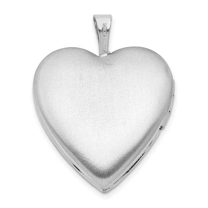 Lovely Rita's Pendants & Charms Sterling Silver 20mm FOREVER IN MY HEART Heart Locket