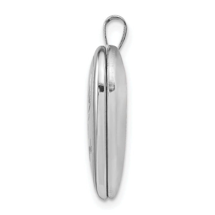 Lovely Rita's Pendants & Charms Sterling Silver 21mm Polished My Angel Heart Locket