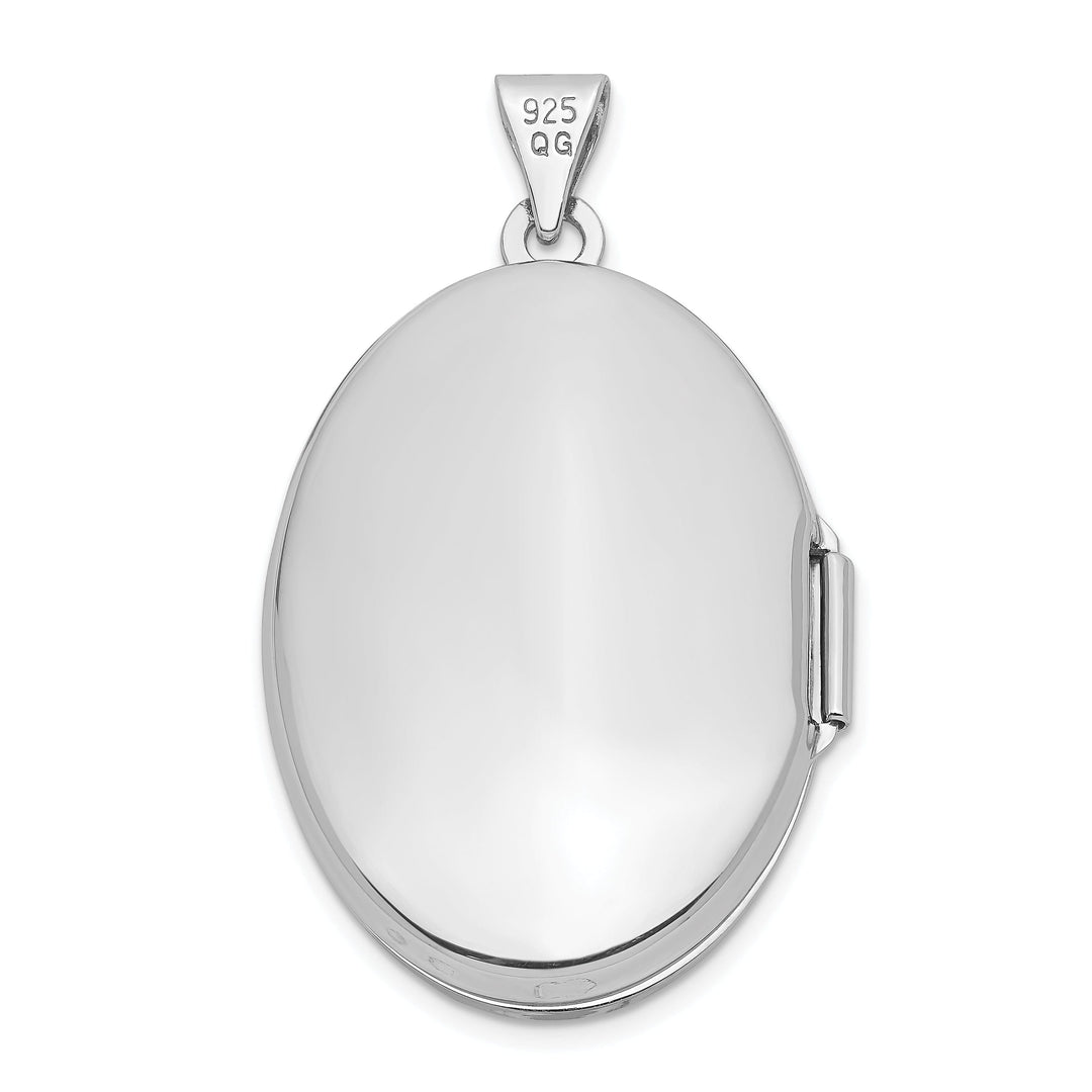Lovely Rita's Pendants & Charms Sterling Silver 29mm Oval Locket