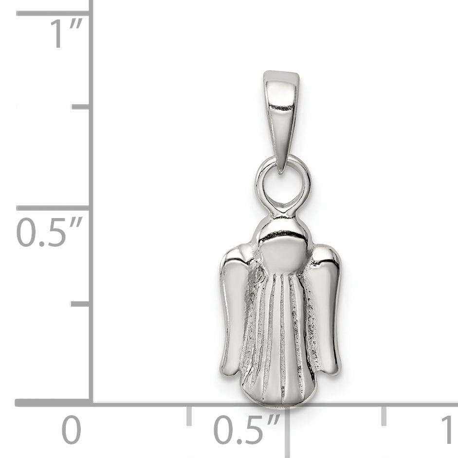 Lovely Rita's Pendants & Charms Sterling Silver 3-D Angel Pendant
