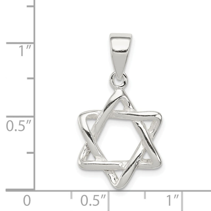 Lovely Rita's Pendants & Charms Sterling Silver 3-D Star of David Pendant