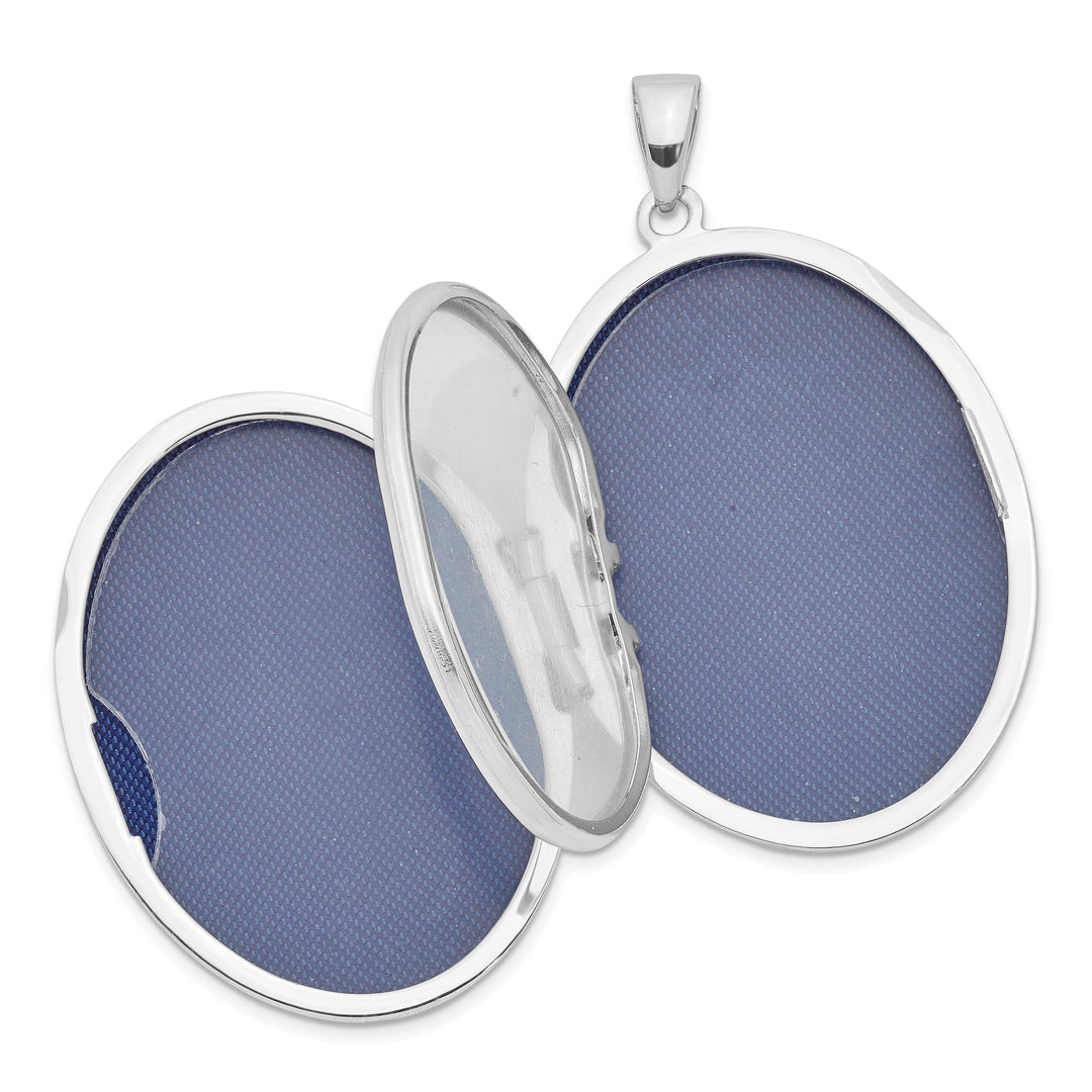 Lovely Rita's Pendants & Charms Sterling Silver 33mm Oval Locket