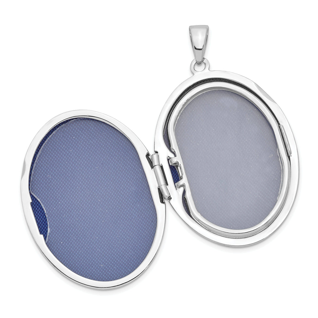 Lovely Rita's Pendants & Charms Sterling Silver 33mm Oval Locket