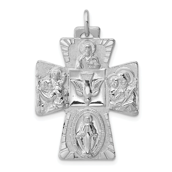 Lovely Rita's Pendants & Charms Sterling Silver 4-way Medal