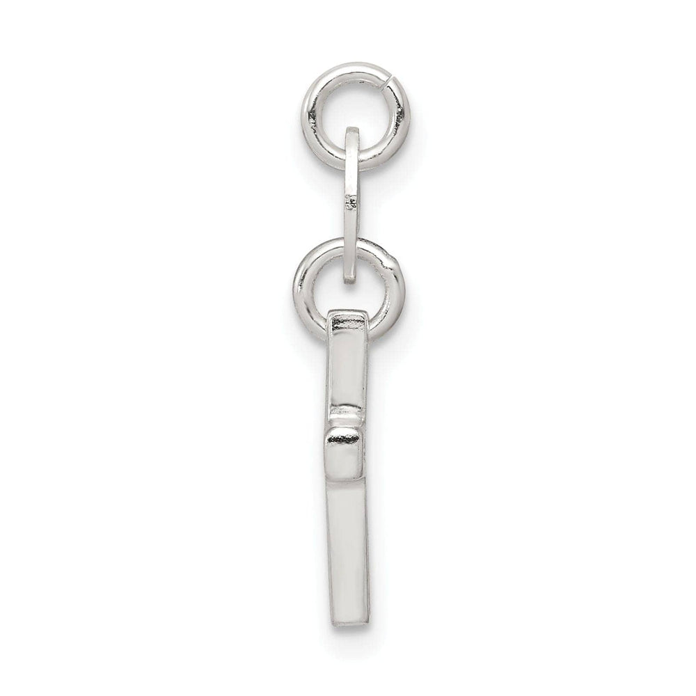 Lovely Rita's Pendants & Charms Sterling Silver and CZ Polished Cross Charm