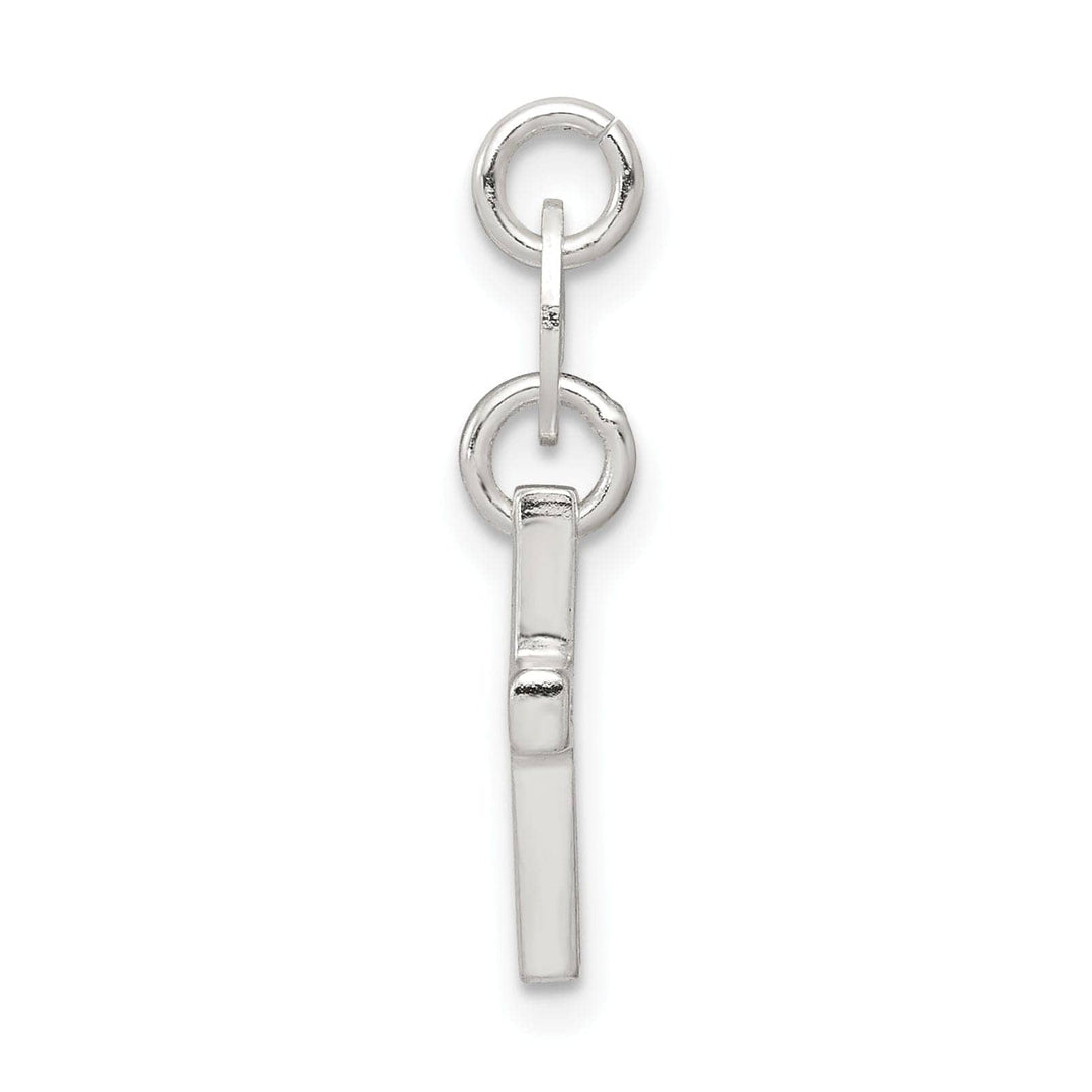 Lovely Rita's Pendants & Charms Sterling Silver and CZ Polished Cross Charm