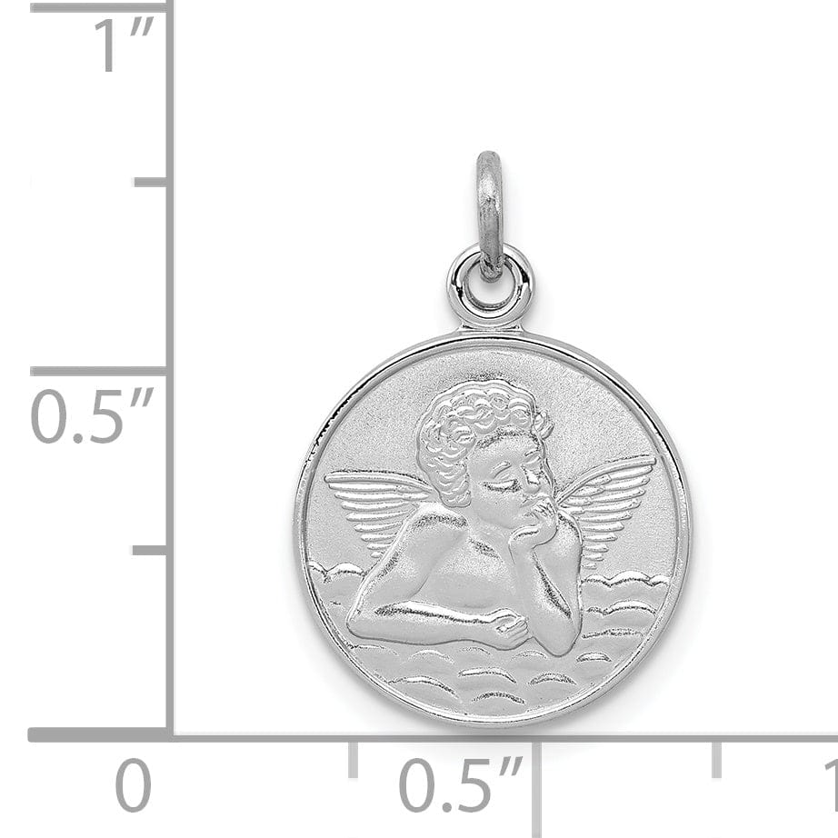 Lovely Rita's Pendants & Charms Sterling Silver Angel Medal