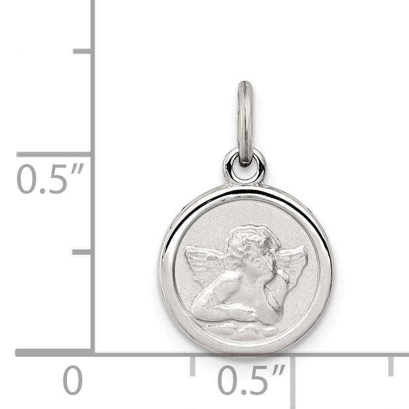 Lovely Rita's Pendants & Charms Sterling Silver Angel Medal