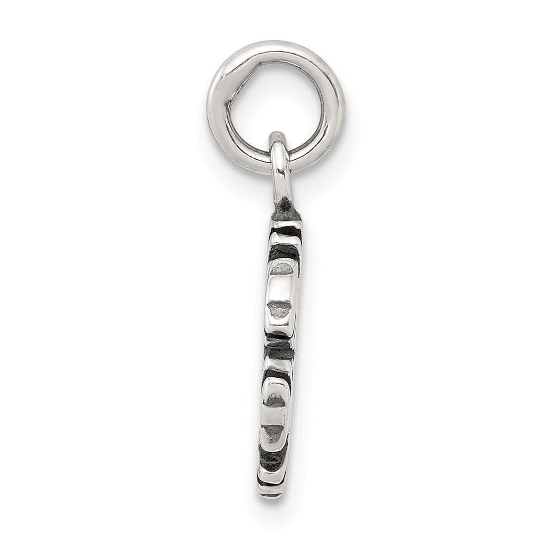 Lovely Rita's Pendants & Charms Sterling Silver Antique Snowflake Charm Pendant