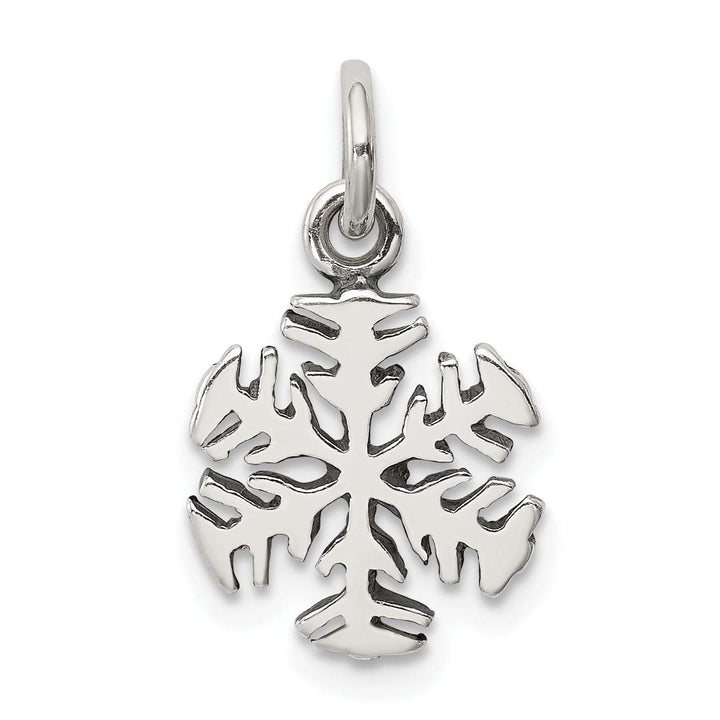 Lovely Rita's Pendants & Charms Sterling Silver Antique Snowflake Charm Pendant