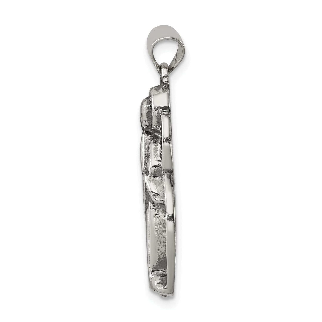 Lovely Rita's Pendants & Charms Sterling Silver Antiqued Blessed Mary Charm