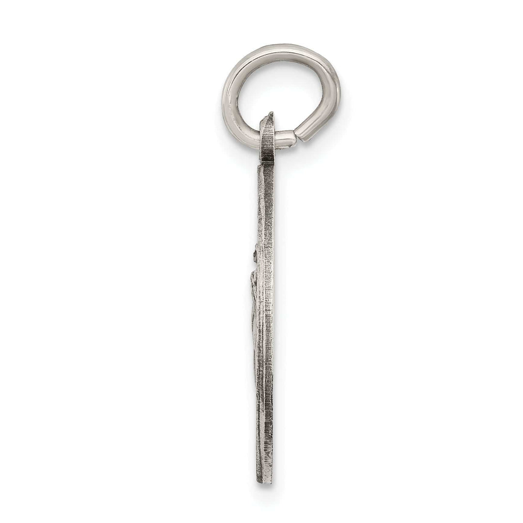 Lovely Rita's Pendants & Charms Sterling Silver Antiqued Blessed Mother Medal