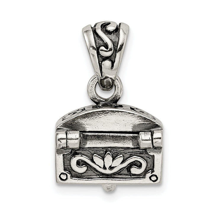 Lovely Rita's Pendants & Charms Sterling Silver Antiqued Chest Pendant