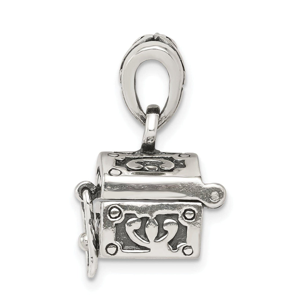 Lovely Rita's Pendants & Charms Sterling Silver Antiqued Chest Pendant