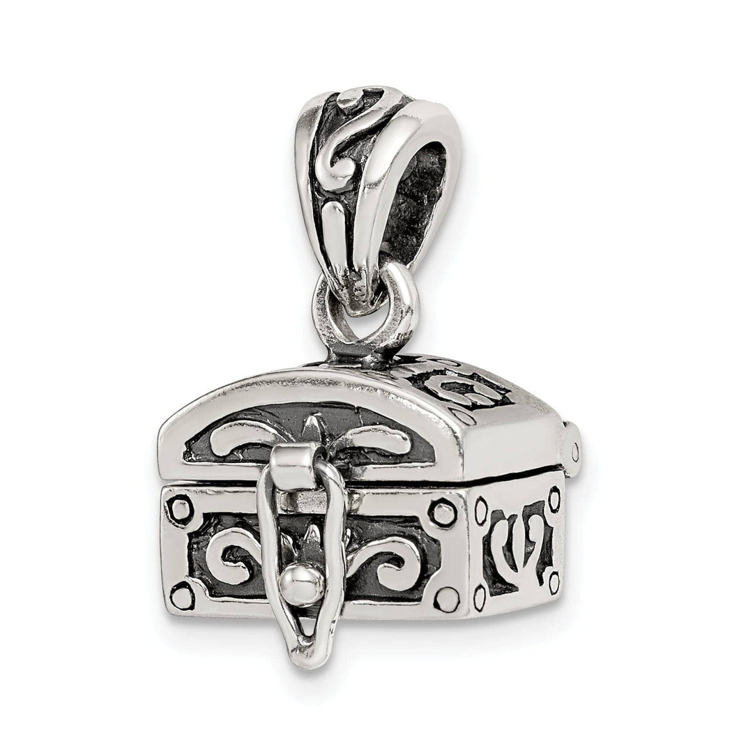 Lovely Rita's Pendants & Charms Sterling Silver Antiqued Chest Pendant