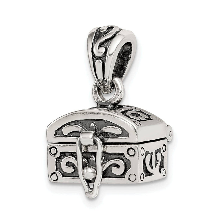Lovely Rita's Pendants & Charms Sterling Silver Antiqued Chest Pendant