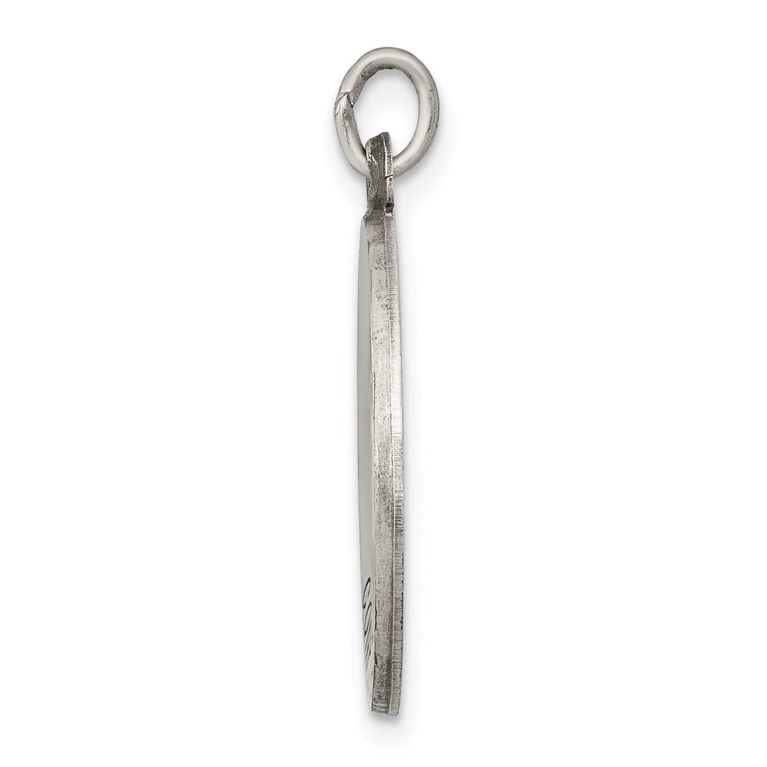 Lovely Rita's Pendants & Charms Sterling Silver Antiqued Confirmation Medal