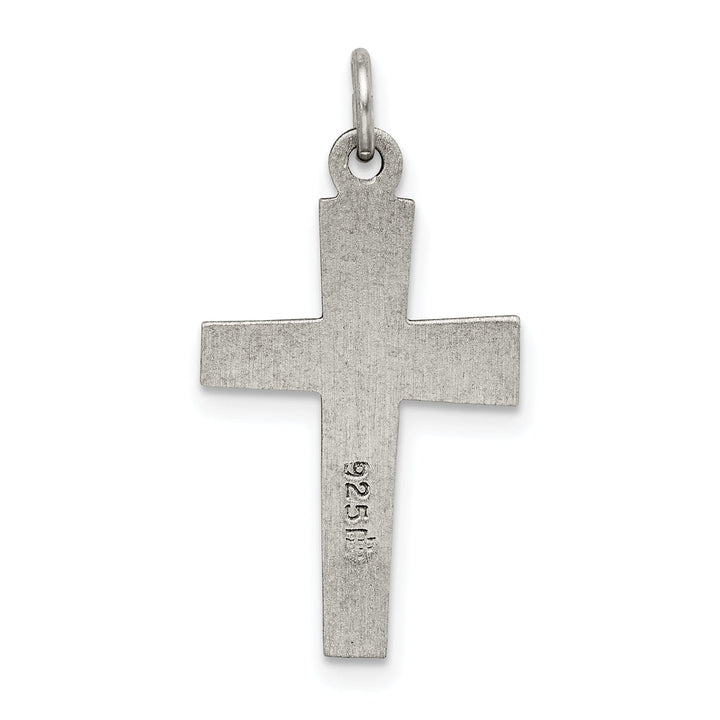 Lovely Rita's Pendants & Charms Sterling Silver Antiqued Cross Charm