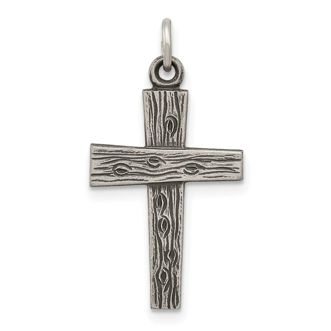 Lovely Rita's Pendants & Charms Sterling Silver Antiqued Cross Charm