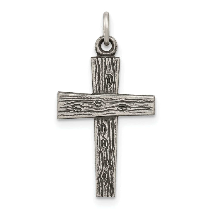 Lovely Rita's Pendants & Charms Sterling Silver Antiqued Cross Charm
