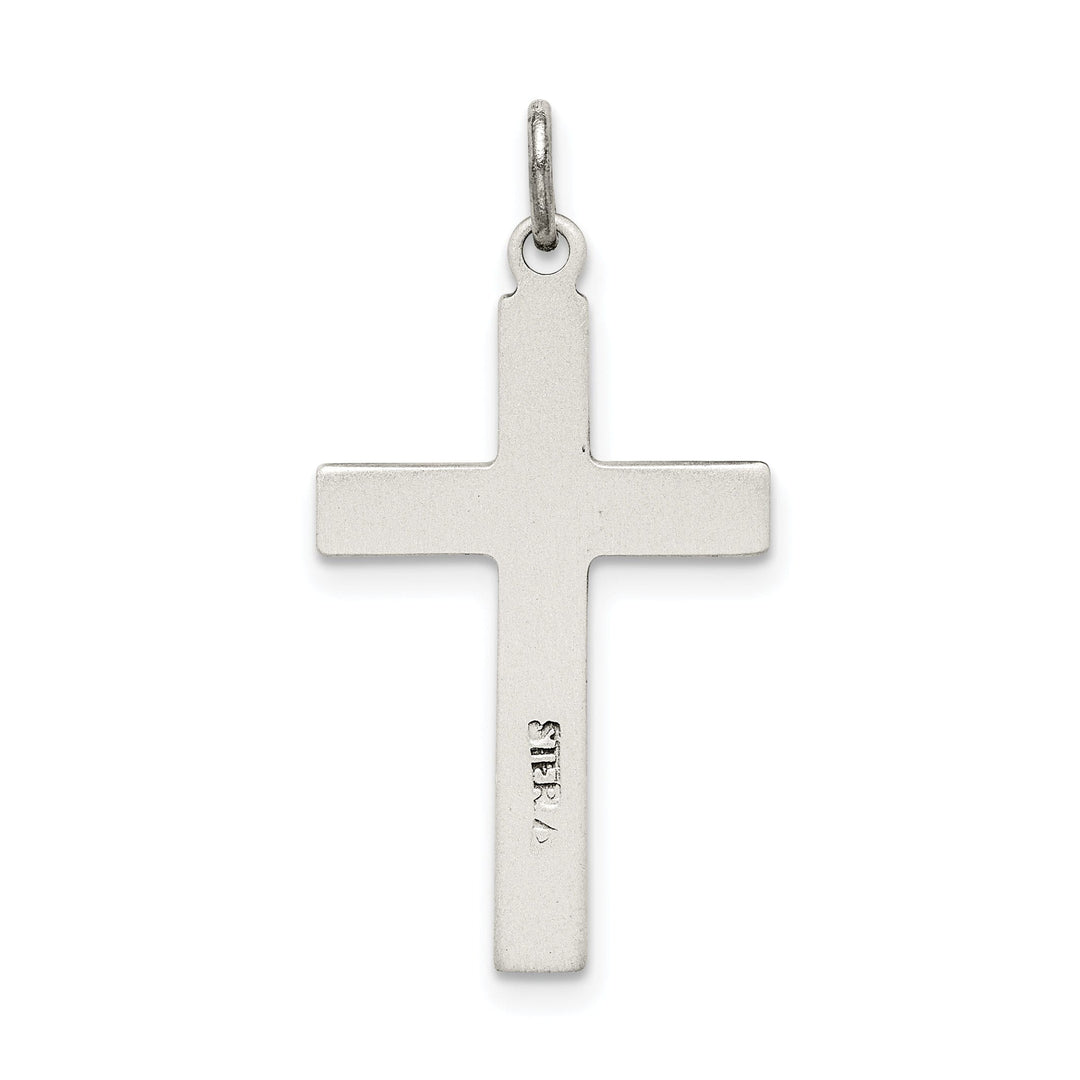 Lovely Rita's Pendants & Charms Sterling Silver Antiqued Cross Charm