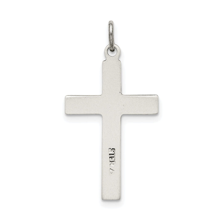 Lovely Rita's Pendants & Charms Sterling Silver Antiqued Cross Charm