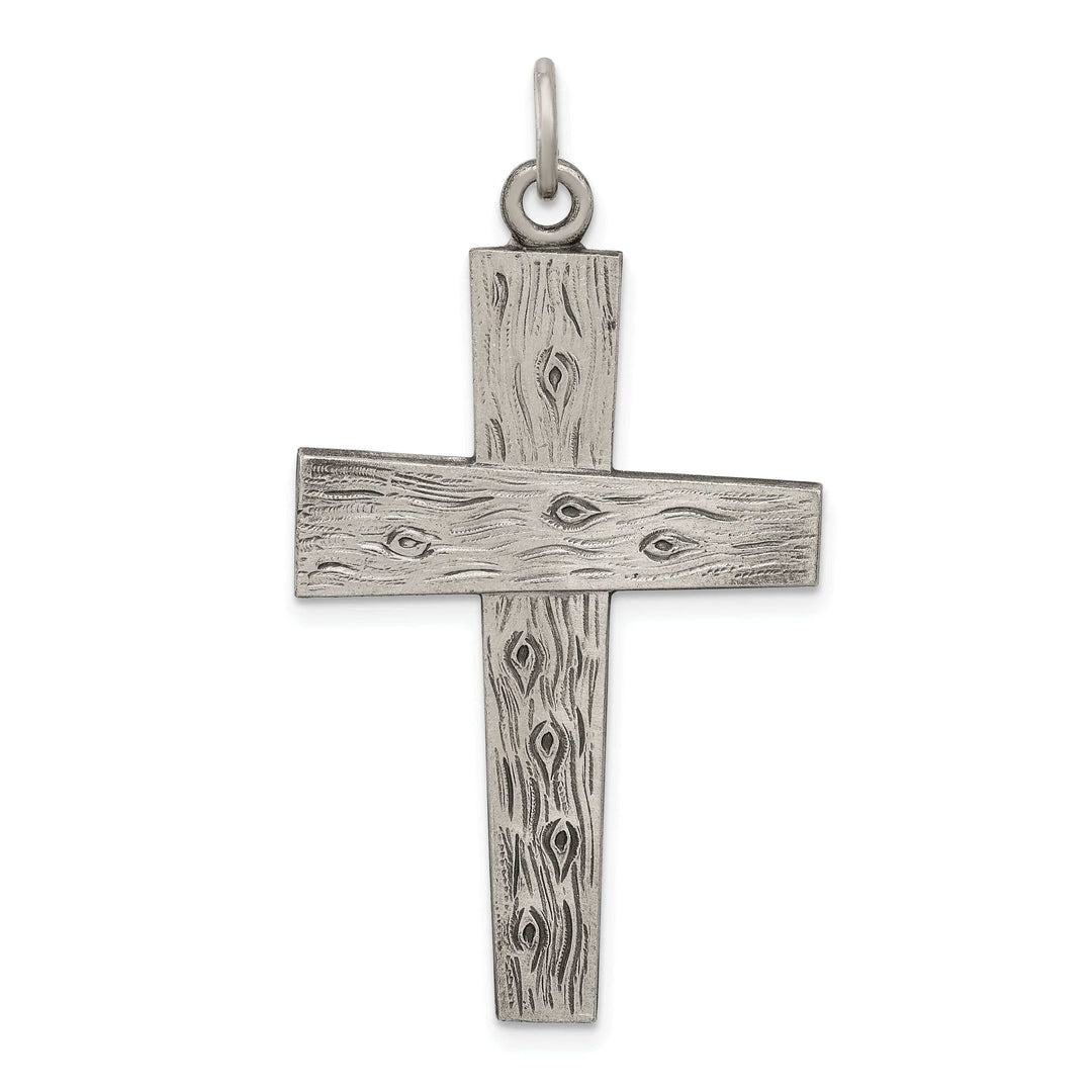 Lovely Rita's Pendants & Charms Sterling Silver Antiqued Cross Pendant