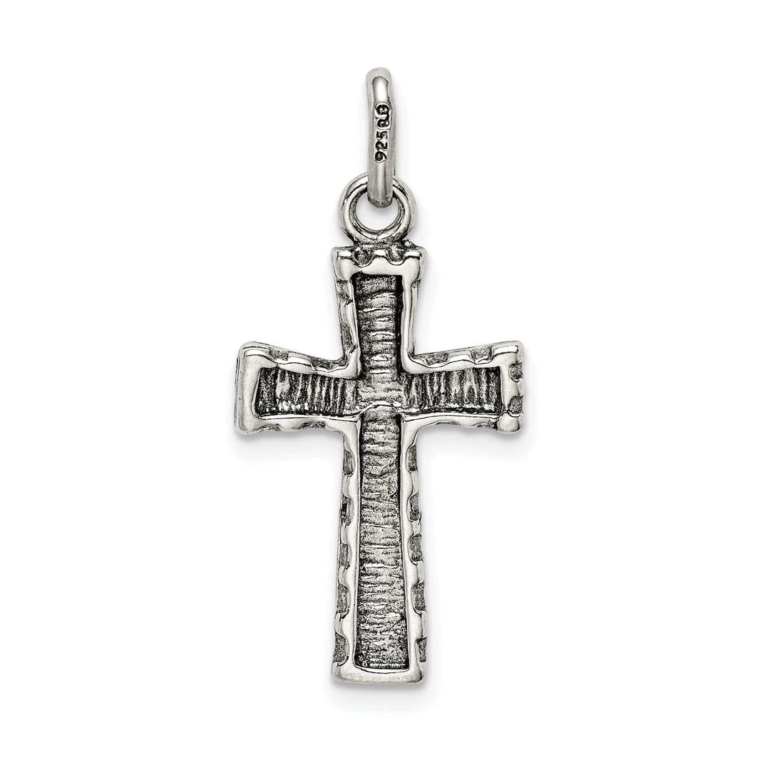 Lovely Rita's Pendants & Charms Sterling Silver Antiqued Cross Pendant