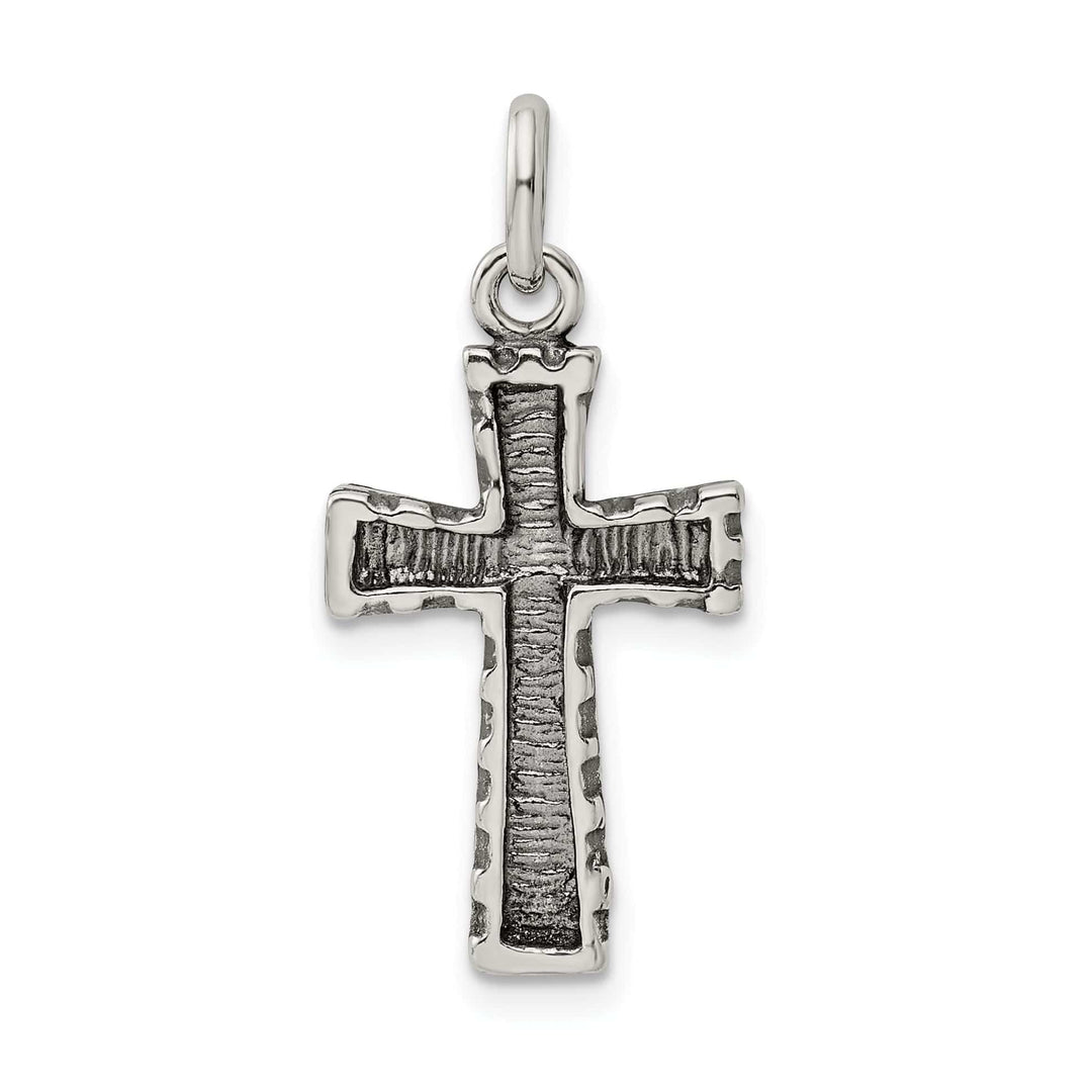 Lovely Rita's Pendants & Charms Sterling Silver Antiqued Cross Pendant