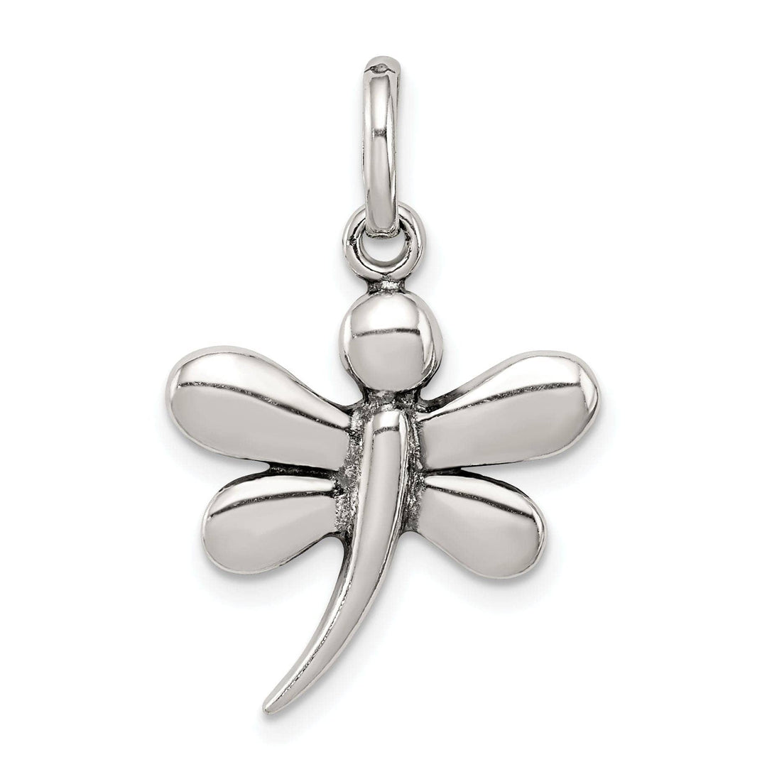 Lovely Rita's Pendants & Charms Sterling Silver Antiqued Dragonfly Pendant