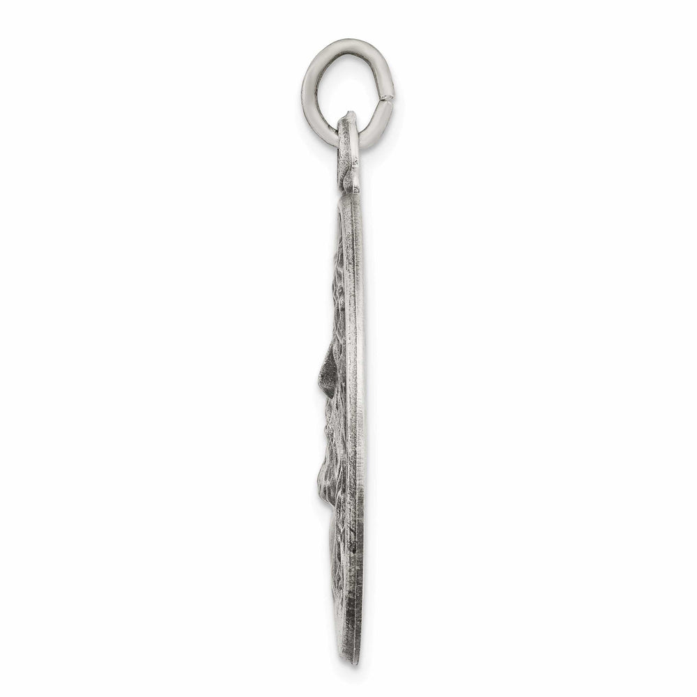 Lovely Rita's Pendants & Charms Sterling Silver Antiqued Ecce Homo Medal