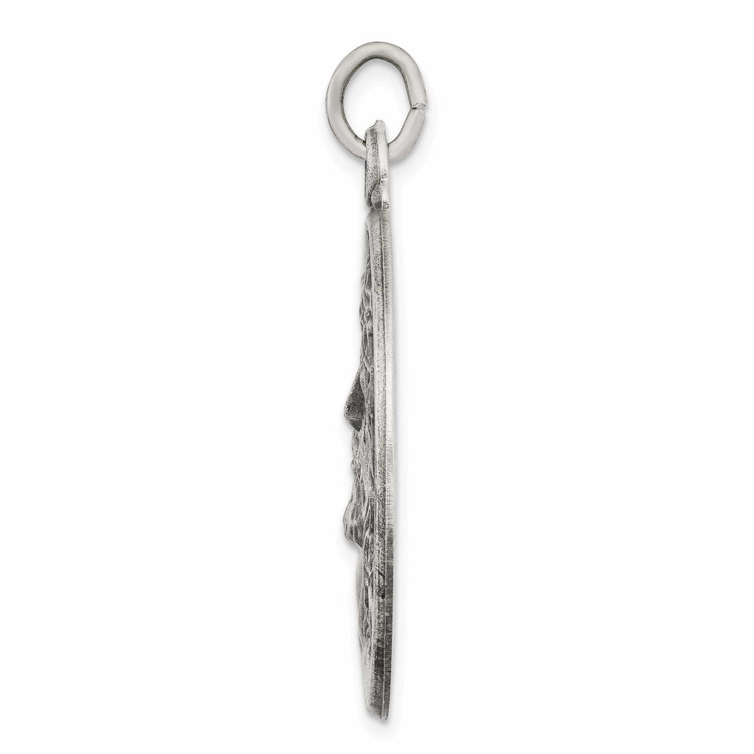 Lovely Rita's Pendants & Charms Sterling Silver Antiqued Ecce Homo Medal