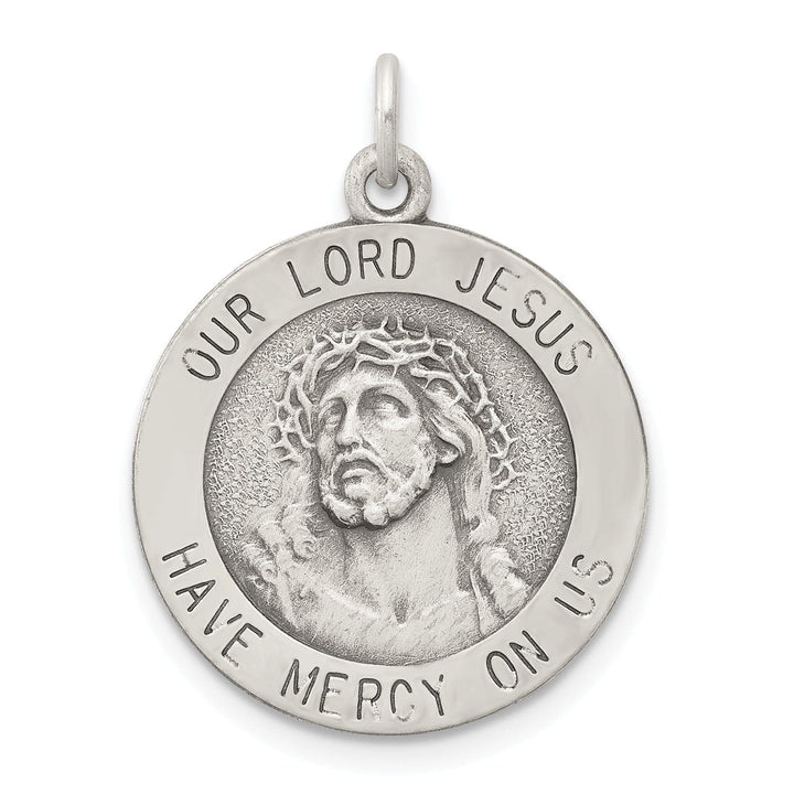 Lovely Rita's Pendants & Charms Sterling Silver Antiqued Ecce Homo Medal