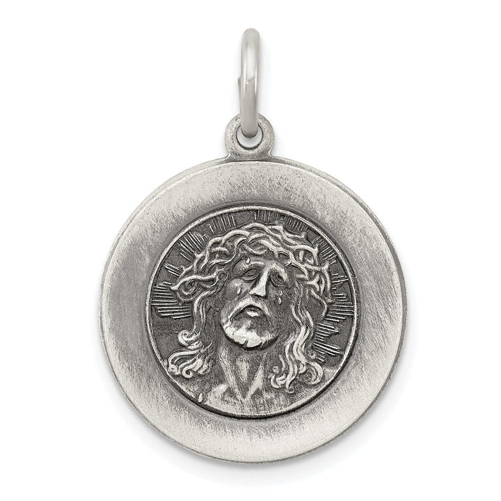 Lovely Rita's Pendants & Charms Sterling Silver Antiqued Ecce Homo Medal