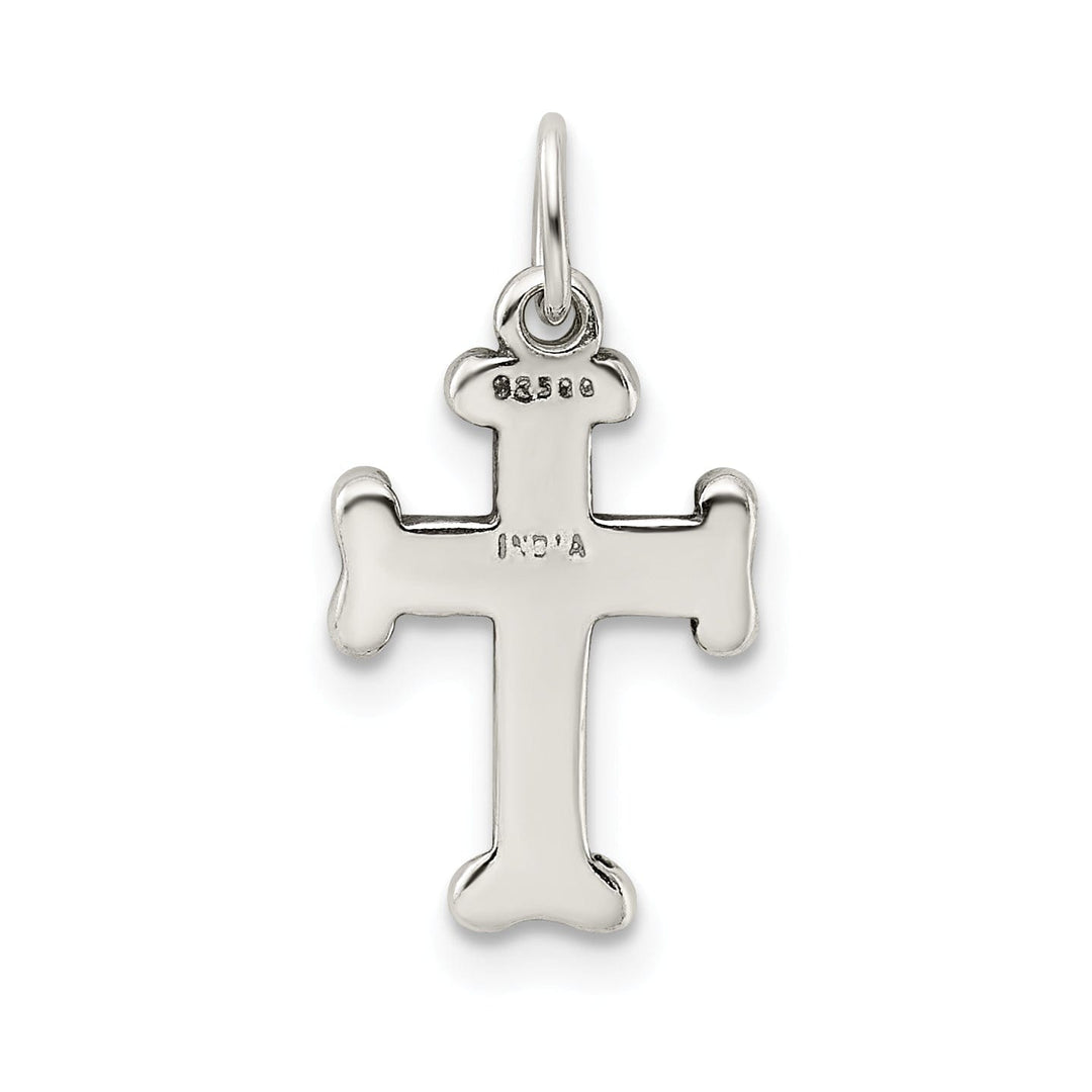 Lovely Rita's Pendants & Charms Sterling Silver Antiqued Finish Cross Pendant