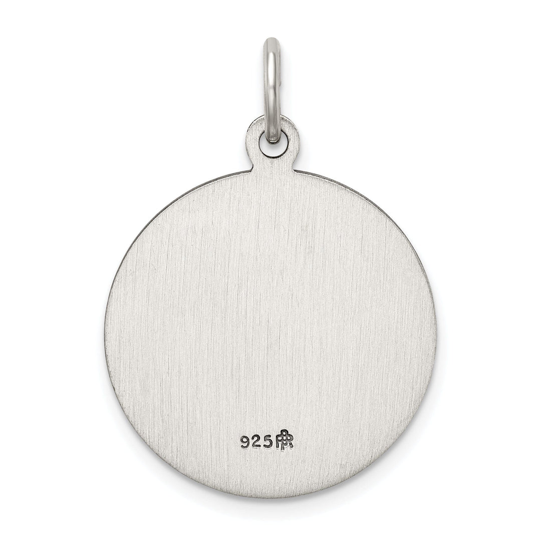 Lovely Rita's Pendants & Charms Sterling Silver Antiqued Guardian Angel Medal