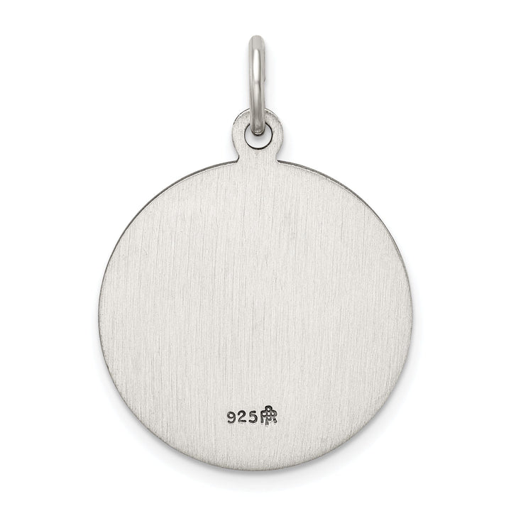 Lovely Rita's Pendants & Charms Sterling Silver Antiqued Guardian Angel Medal